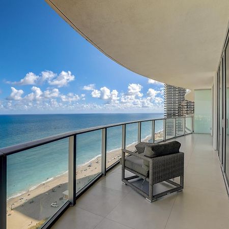 ハリウッド1502 - Stunning Ocean View At The Beachアパートメント エクステリア 写真