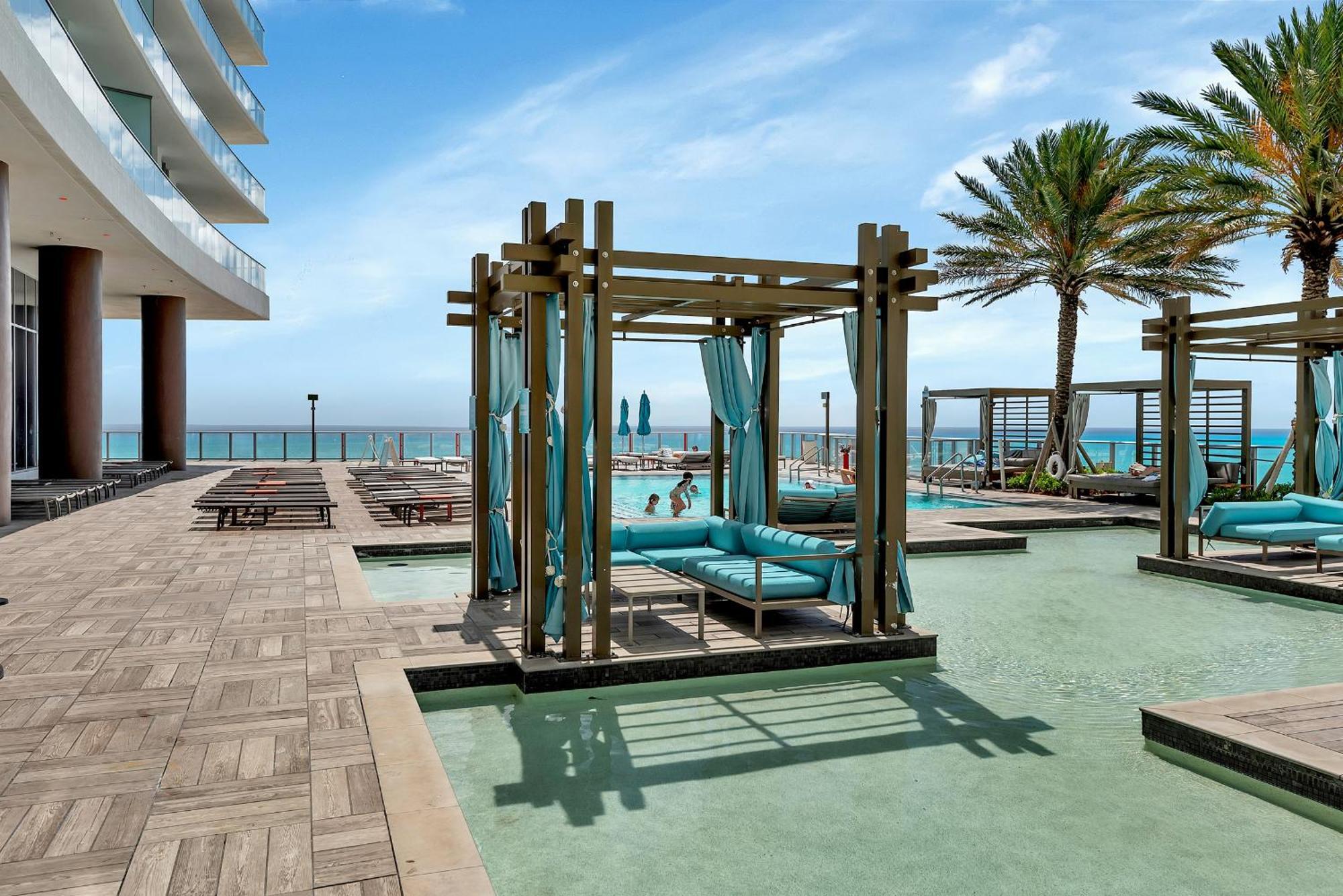 ハリウッド1502 - Stunning Ocean View At The Beachアパートメント エクステリア 写真