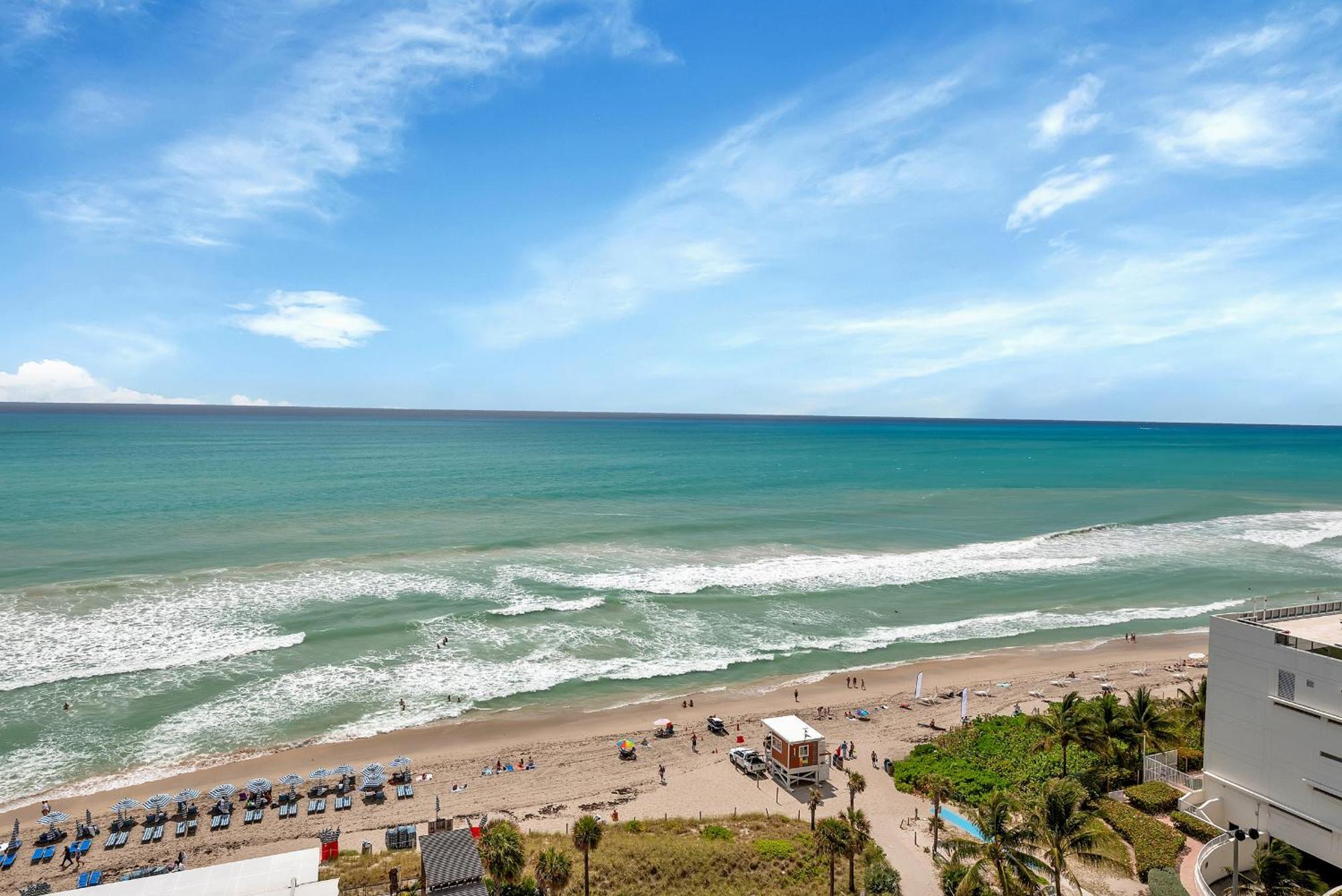 ハリウッド1502 - Stunning Ocean View At The Beachアパートメント エクステリア 写真