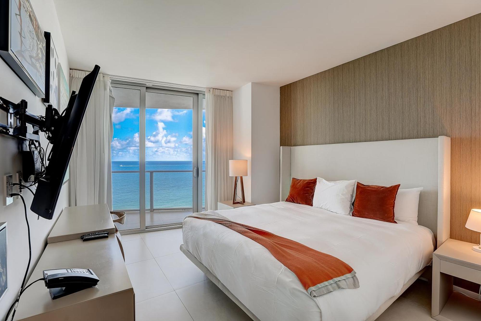 ハリウッド1502 - Stunning Ocean View At The Beachアパートメント エクステリア 写真